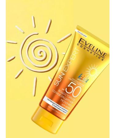 EVELINE Sun Expert Milk Sunny waterproof 150ml - Buy Online on GoSupps.com