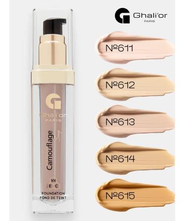 Ghali'or Camouflage foundation 27 ml N 513 Beige Nude - Buy Online on GoSupps.com