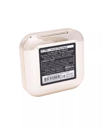 Ghali'or Compact matte powder MATTE NP51 IVOIRE CLASSIQUE VEGAN - Buy Online on GoSupps.com