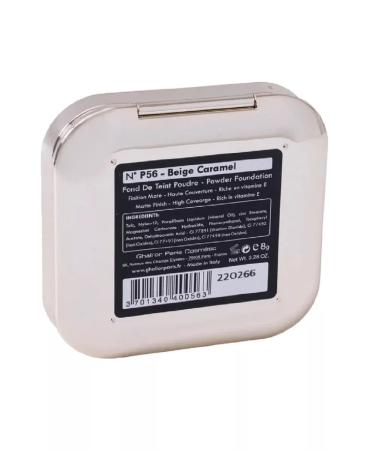 Ghali'or Compact matte powder Matte N P56 Beige Caramel Vegan - Buy Online on GoSupps.com