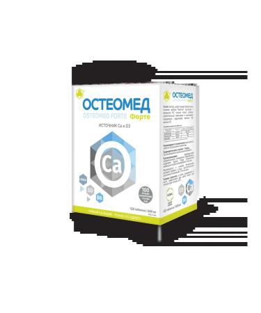 PARAFARM LLC Osteomed forte tablets weighing 500 mg 120 pcs - Buy Online on GoSupps.com