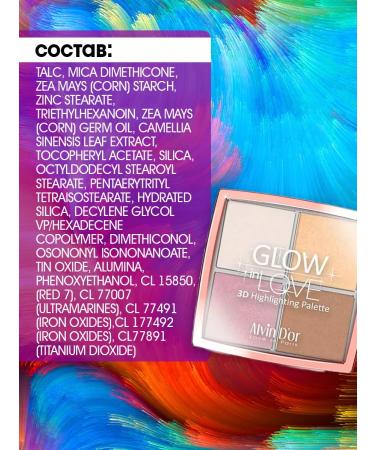 Alvin D'or Highlighter for Facial Putor 4 in 1 - Buy Online on GoSupps.com