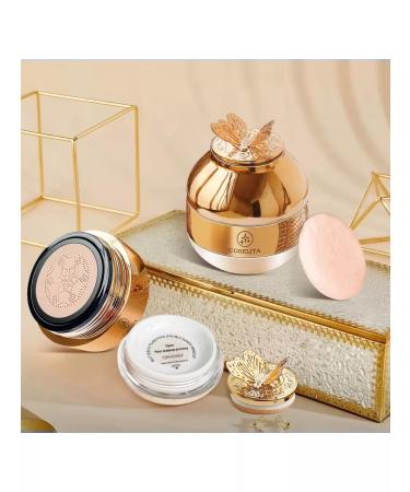 MANU Professional Powder - Facial Kushon matting 2 in 1 tonal cream - Buy Online on GoSupps.com