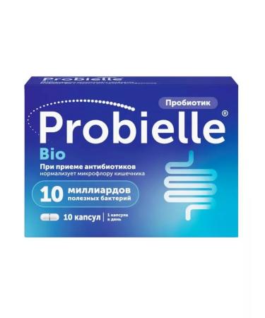 Probielle Probiel bio caps 325 mg x10 - Buy Online on GoSupps.com