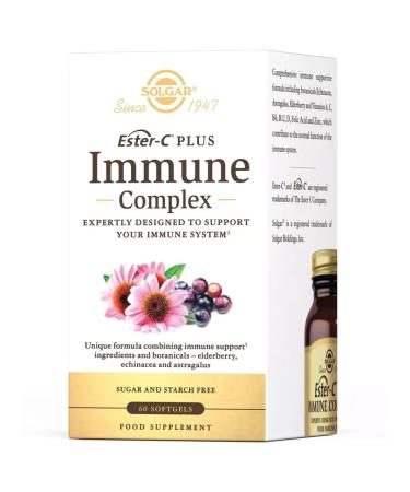 Solgar Esther-S Plus immuno-comprehensive 60 capsules - Buy Online on GoSupps.com