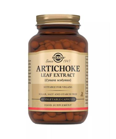 Solgar artichoke leaves extract 60 pcs - Buy Online on GoSupps.com