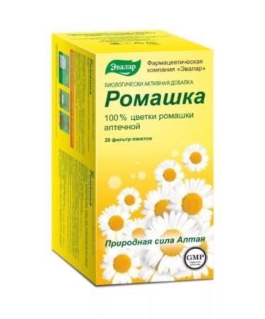 Evalar Chamomile flowers 1.5 g f p x20 - Buy Online on GoSupps.com