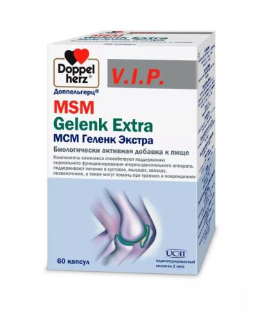 Doppelherz MSM GELENK Extra 60 pcs. capsules weighing 1080 mg