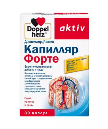 Doppelherz Asset Capillary Forte caps x30