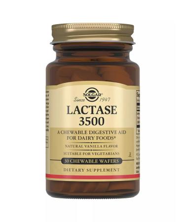 Solgar lactase 3500 30 chewing tablets