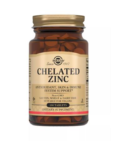 Solgar Helat Zinc 100 tablets