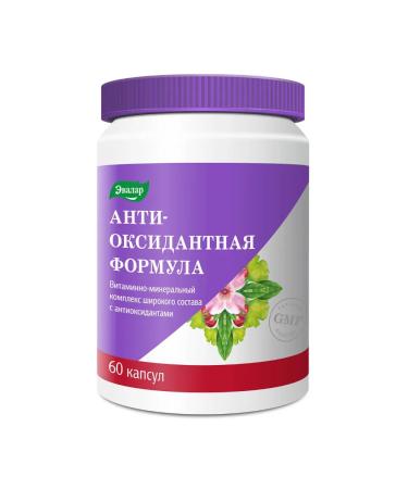 Evalar Anti-Age antioxidant formula capsule 60 pcs - Buy Online on GoSupps.com