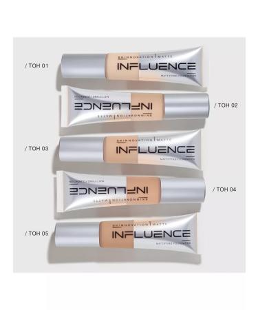 Influence Beauty Matting foundation for the face 04 light tan - Buy Online on GoSupps.com