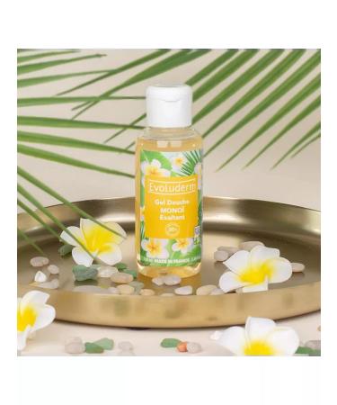 Evoluderm Moisturizing shower gel monoi 100ml - Buy Online on GoSupps.com