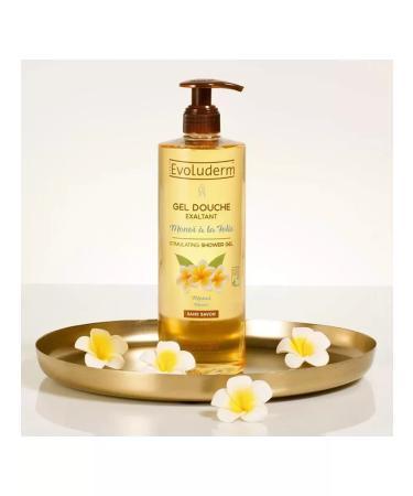 Evoluderm Moisturizing shower gel monoi 500ml - Buy Online on GoSupps.com
