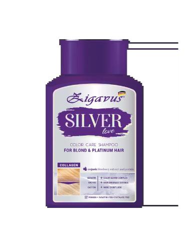 Zigavus Tinted shampoo Clamps for hair from yellowness