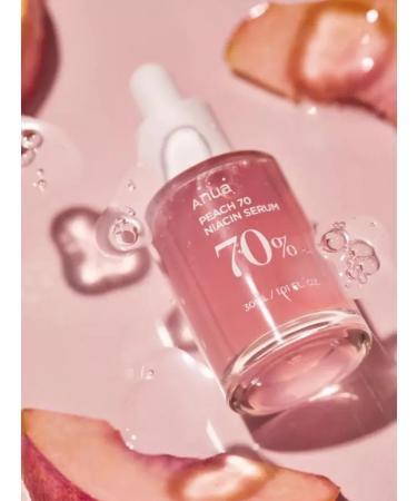 Anua Facial Facial Faces PEACH 70% niacinamide - Buy Online on GoSupps.com