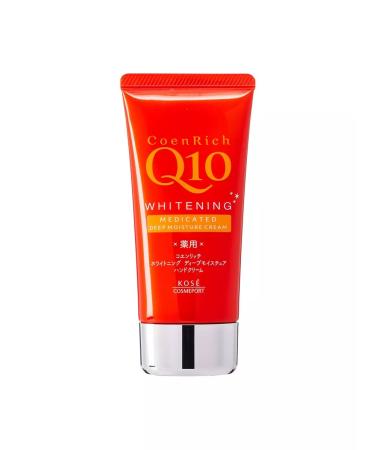 KOSE Hand cream Coenrich Q10 whitening without aroma 80g - Buy Online on GoSupps.com