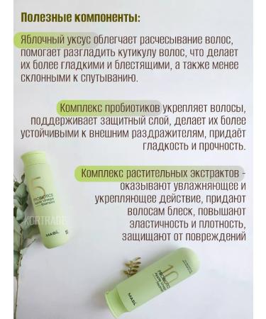 MASIL Set of shampoo and air vinegar air conditioning - Buy Online on GoSupps.com