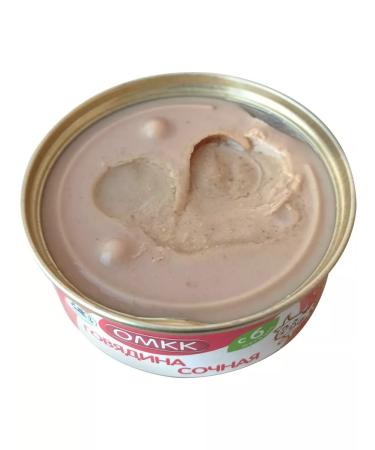 OMCC Baby mashed potatoes - juicy beef 100 g - 4 pcs - Buy Online on GoSupps.com