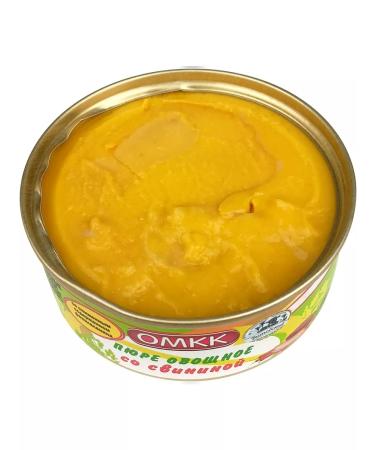 OMCC Children's mashed potatoes with pork 100 g - 2 pcs - Buy Online on GoSupps.com