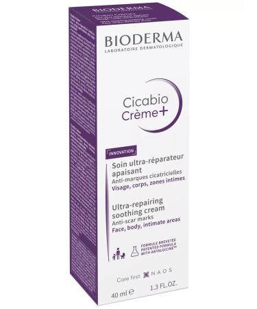 Bioderma Restoring face and body cream Cicabio Cream+ 40 ml - Buy Online on GoSupps.com