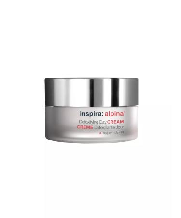 Inspira Cosmetics Lightly moisturizer for face cream with a detox effect of 50 ml