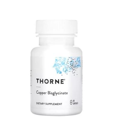 Thorne Research Bislycinate copper 60 capsules