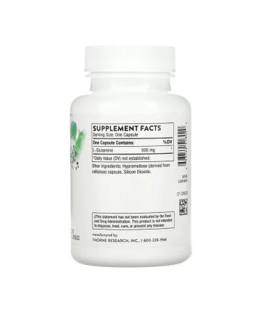 Thorne Research L-glutamine l-lutamine 90 capsules - Buy Online on GoSupps.com