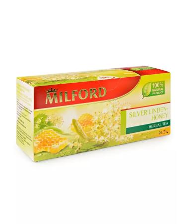 Milford Herbal tea linden and honey 12 UEs 20 packs - Buy Online on GoSupps.com