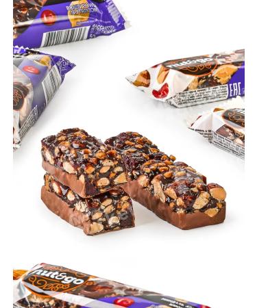 KDV Nut and go hazelnuts with cranberries 18x50 g - Buy Online on GoSupps.com