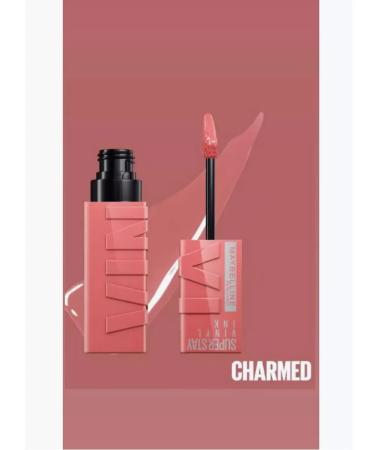 Maybelline New York Lipstick Superstay Vinyl Ink shade 100 - Charmed