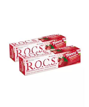ROCS Toothpaste for teenagers 74 g - Buy Online on GoSupps.com