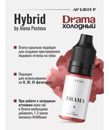 AP GROUP Drama pigment for permanent and tattoo tattoo pestetov's lips AP - Buy Online on GoSupps.com
