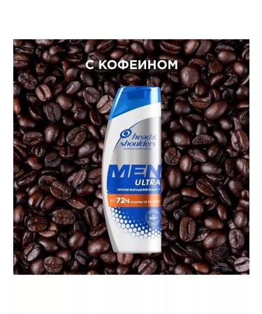 Head&Shoulders Male shampoo "Against hair loss" 3x400 ml - Buy Online on GoSupps.com