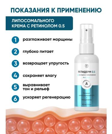 Althea Facial cream with liposomal retinol 0.5% retiderma - Buy Online on GoSupps.com