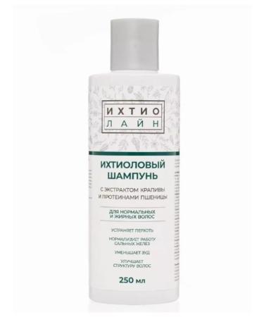 Ichthyolaine Ichthyol shampoo with nettle and wheat extract 250 ml - Buy Online on GoSupps.com
