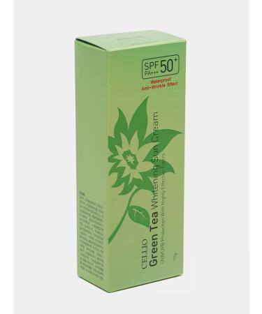 IVI Health Sunscreen Green Tea Whitening Sun Cream 50+ PA ++