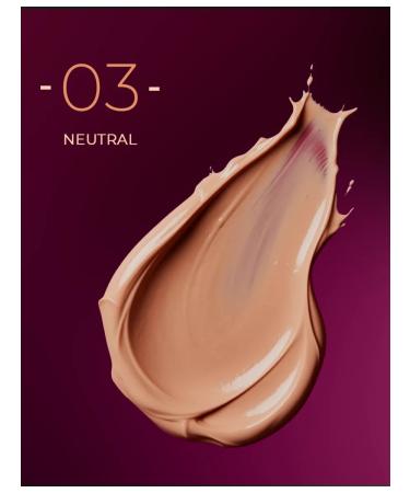 Bogenia Tonal Foundation Foundation Angelic SPF20 30ML 03 - Buy Online on GoSupps.com