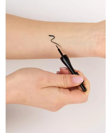 LavelleCollection Eye -shaped eyeliner with felt brush tone101 black - Buy Online on GoSupps.com