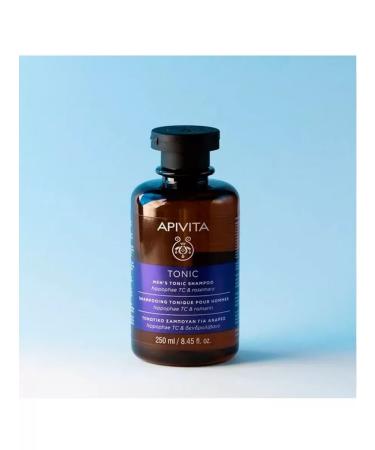 APIVITA Male shampoo tonic with sea buckthorn and rosemary 250ml - Buy Online on GoSupps.com