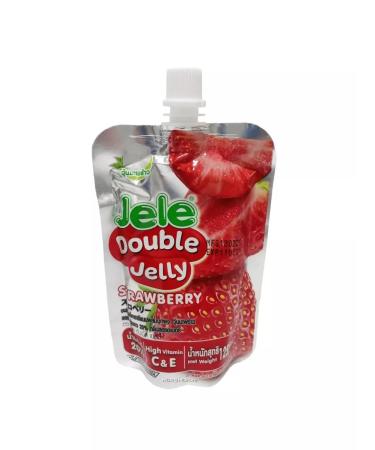 ECO-PRO MSC Jelly Double jelly strawberries collagen vitamin C 3pcs x 125g - Buy Online on GoSupps.com