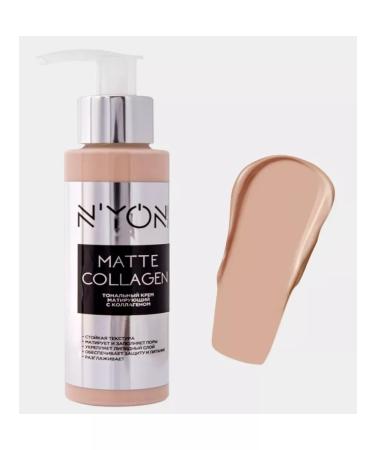 N'YON Tonal cream matting Matte Collagen 105 - Buy Online on GoSupps.com