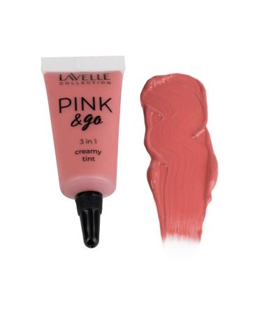 LavelleCollection Lipstick Tint Rumyan for cheeks lips and eyes Pink & Go 3 In1 03 - Buy Online on GoSupps.com