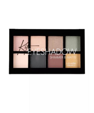 LavelleCollection Palette of shadows for eyelids nude tone 01 pink-green-beige tones - Buy Online on GoSupps.com