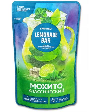 Gurmix Lemonade Bar lemonade basis Mohito syrup 150 g - Buy Online on GoSupps.com