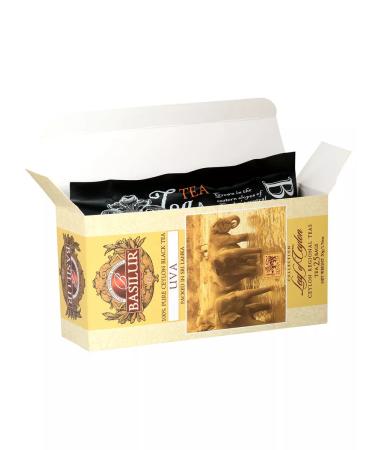 Basilur Tea in bags black respect 25 bags x2 - Buy Online on GoSupps.com