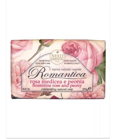 Nesti Dante Romantica soap Florentine rose and peony 250 grams - Buy Online on GoSupps.com