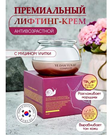 YE DAM YUN BIT COMPLETE Face cream of anti -aging Korea