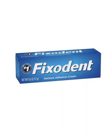 Fixodent Cream for fixing removable prostheses 17g